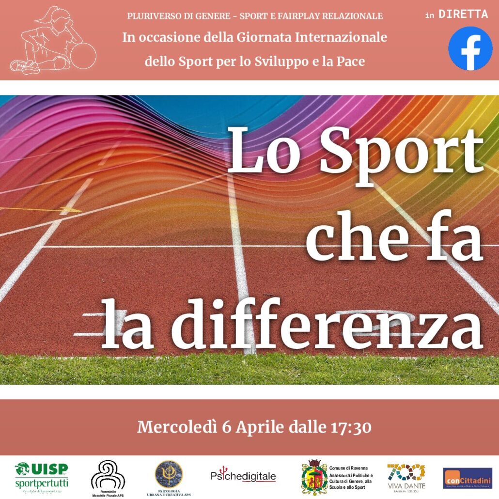 Evento pubblico Lo sport che fa la differenza in occasione della “Giornata Internazionale dello Sport per lo Sviluppo e la Pace”